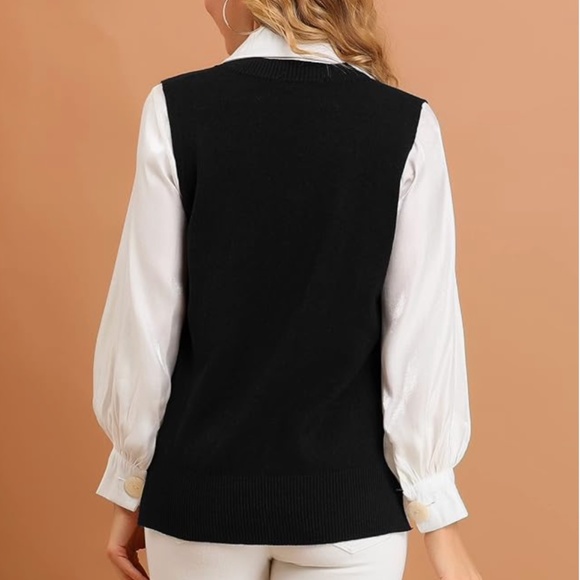 NWT 🦋 Sleeveless Pullover Sweater Vest | Large - Picture 6 of 13